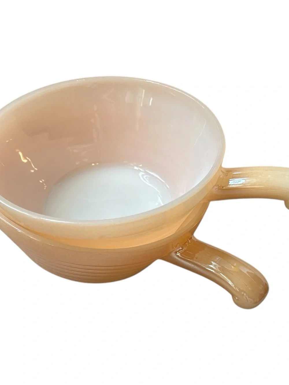 Vintage Fire King Peach Lustreware Bowls